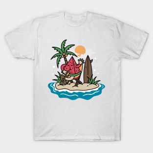 watermelon beach T-Shirt